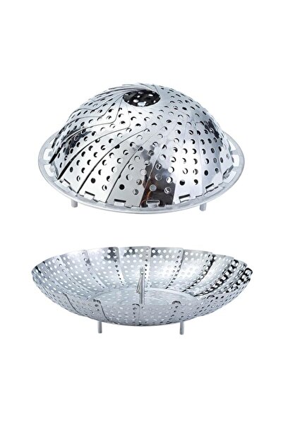 Generic Vegetable Steamer Basket, Stainless Steel Veggie Steamer Basket, Fold...
