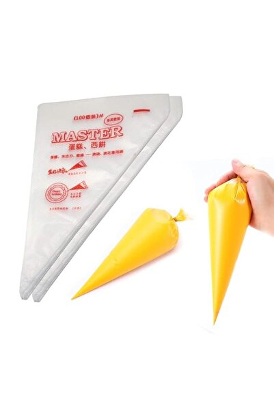 Generic Disposable Pastry Bags 14In 200pc Cake Cream Decoration Kitchen Icing...