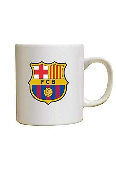 Generic Ceramic Mug of coffee or tea with Barcelona logo, fixed colors - Desi...