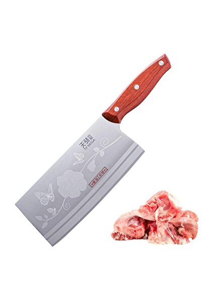 Generic TJ POP Meat Cleaver Knife 7.4 Inch, Ultra Sharp Chinese Chef's Knife,...