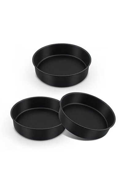 Generic E-far 8 Inch Cake Pan Set of 3, Nonstick Round Baking Layer Cake Pans...
