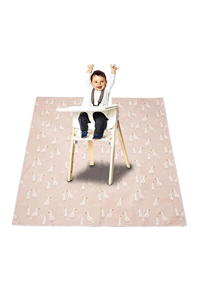 Generic Splat Mat For Under High Chair/Arts/Crafts, Washable Baby Spill Water...