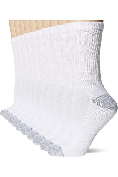 HANES جوارب من هانس للنساء للكاحل، عبوة اقتصادية مكونة من 10 أزواج
