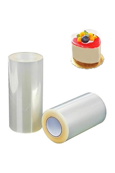 Generic HALAMODO Clear Cake Strips, Transparent Cake Rolls, Mousse Cake, Cake...