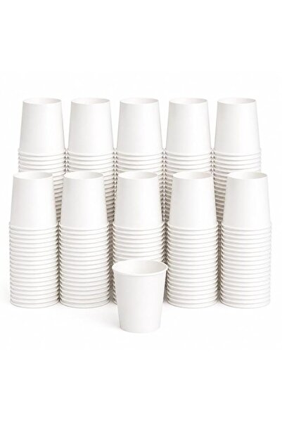 Generic LAVISH Qahwa Paper Cups, 50 Pieces, 2.5 oz (75 ml), White Disposable ...