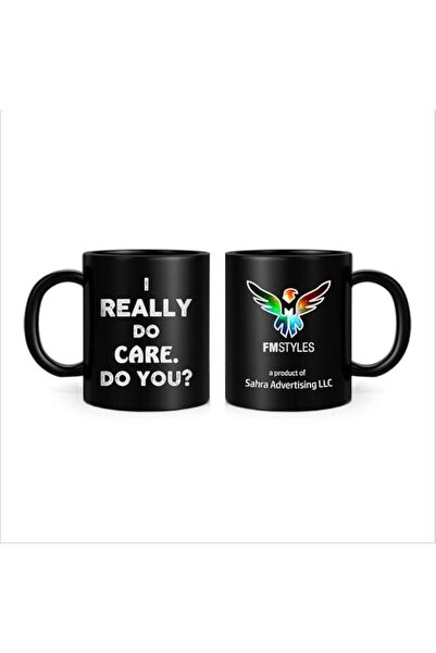 Generic FMstyles I Really Do Care Mug, Black (FMS574)
