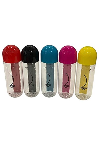 Generic Combine Daily Pill & Vitamin Box Organizer with Water Bottle