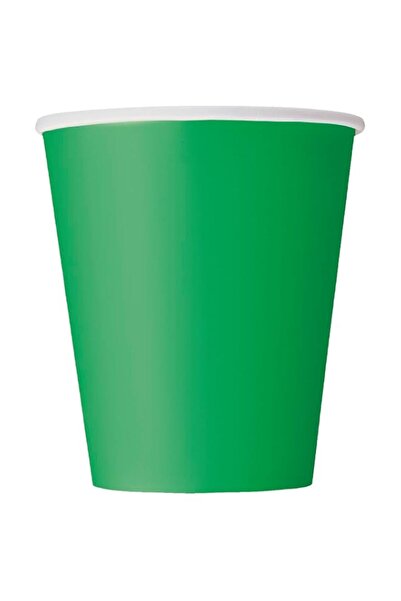 Generic Unique Emerald Green Cups 9oz – Pack of 14. Perfect for birthdays, Ch...