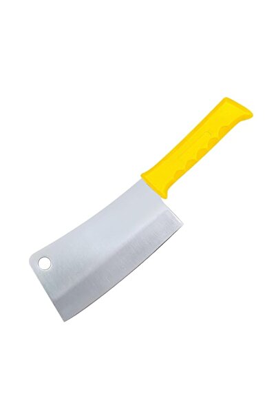 Generic Kitchen Master 7 Inch Stainless Steel Meat Cleaver (Yellow) | NSF Rea...