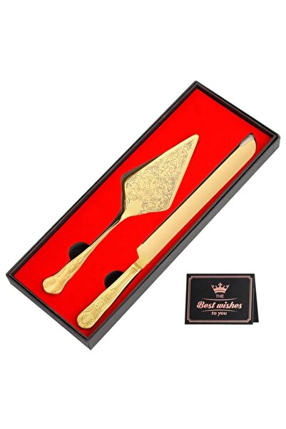 Generic HECHOBO Wedding Cake Knife and Server Set, Stainless Steel Cake Cutti...