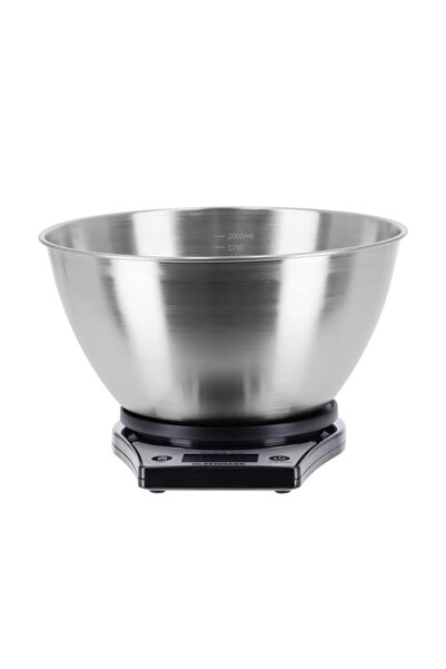 Generic Olsenmark Digital Kitchen Scale - Stainless Steel Bowl & Body - Auto ...