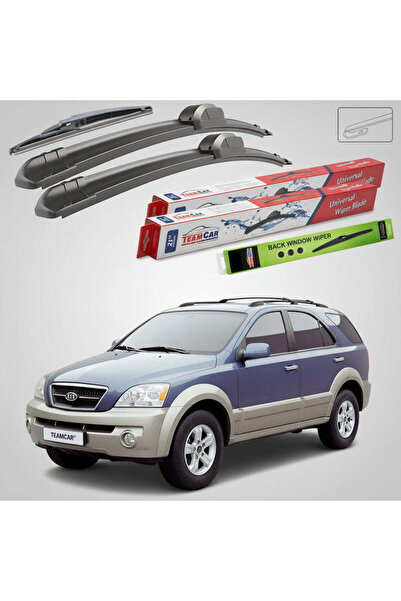 TEAMCAR Wipers Kia Sorento I JC SUV 2002-2009 | Front and Rear Set Flat – Tea...