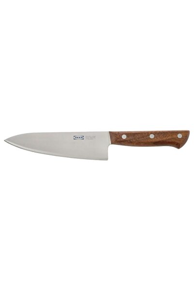 Generic VARDAGEN Cook's knife, stainless steel/walnut, 16 cm