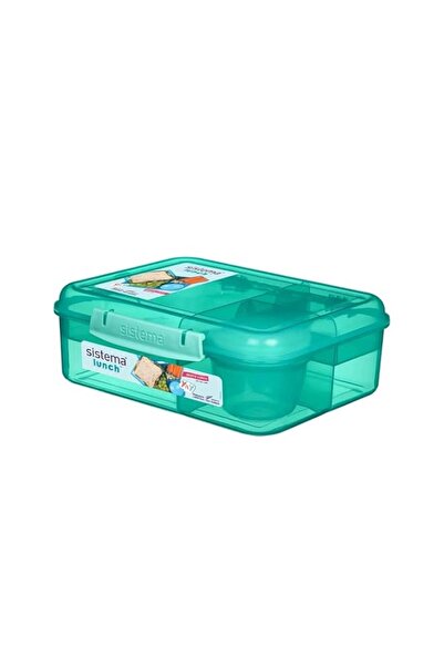 Generic Sistema 1.65l bento lunch box green, 41690