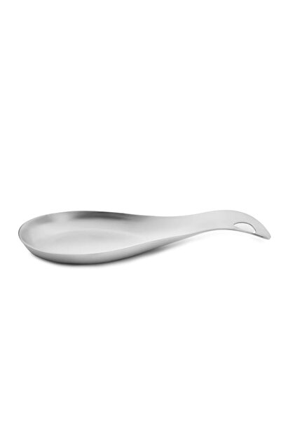 Generic Cuisine Art Stainless Steel Spoon Rest Kitchen Tableware Spatula Hold...