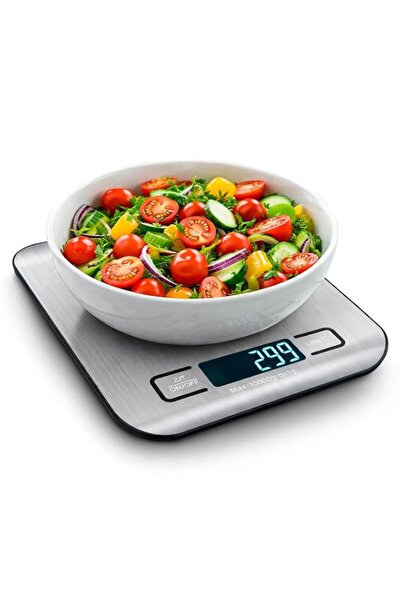 Generic Digital Kitchen Scale 10kg, Food Weighing Scale with Stainless Steel ...