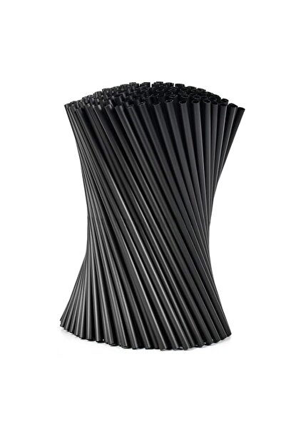 Generic 100 Pcs PLA Disposable Drinking Straws 100% Corn Plant Based Biodegra...
