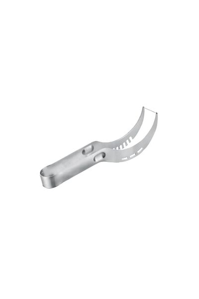 Generic Fruit And Melon Slicer Silver 24Centimeter AMZ-N35039707A