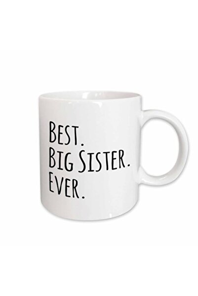 Generic 3dRose mug_151535_1 Best Big Sister Ever Gifts for Elder and Older Si...