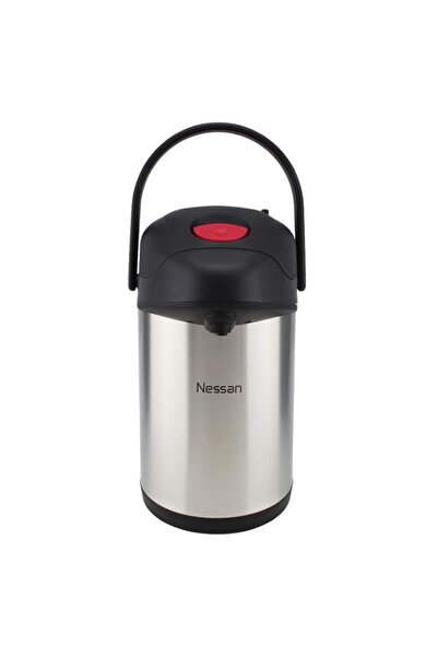 Generic Nessan Insulated Pump Flask, 4 Liter - [Ss40Hi]