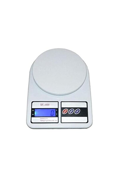 Generic Digital Kitchen Scale White/Blue