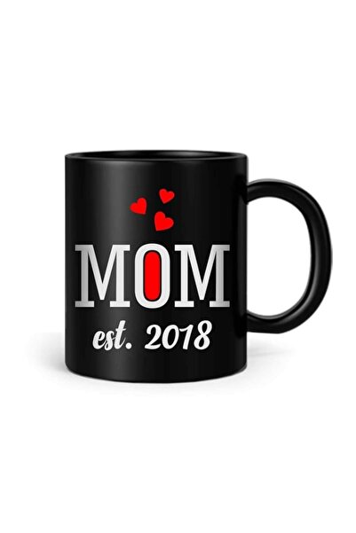 Generic FMstyles MOM Est. 2018 Full Black Mug - A105