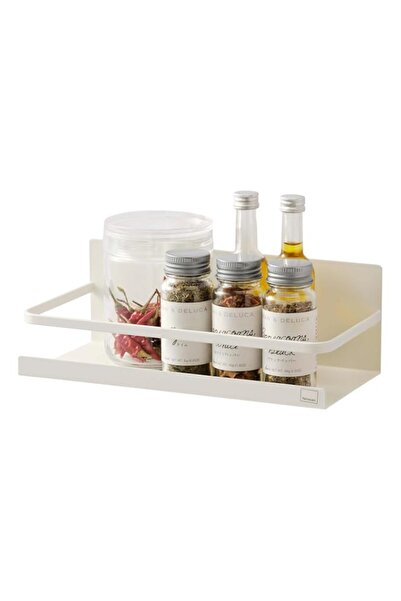 Generic Yamazaki Home Storage Caddy Magnetic Steel | Spice Rack, One Size, White