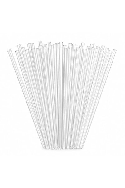 Generic LAVISH PLA Drinking Straws, Extra Long Clear 500 Pcs Straws, Biodegra...