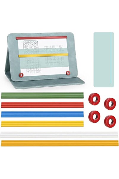 Generic Knitting Chart Holder Magnet Replacement Set, Magnetic Ruler and Extr...