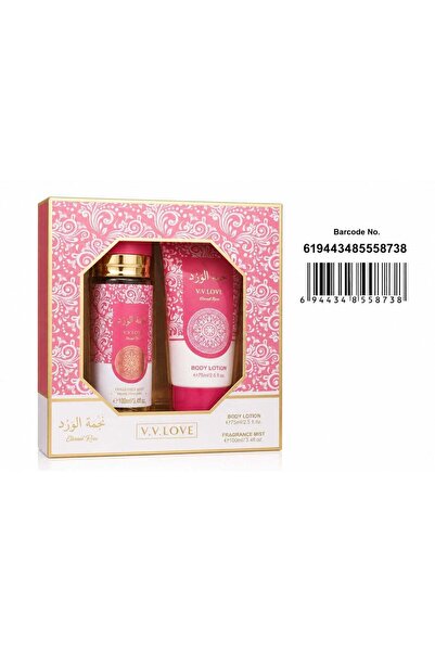 V.V LOVE مجموعة ستار روز من V.V.Love (رذاذ للجسم ولوشن)
