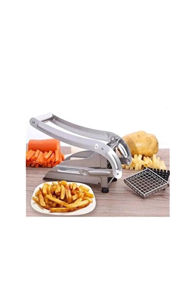 Generic Manual French Fries Cutter Stainless Steel Potato Chips, AMZZ6E6A3EC6...
