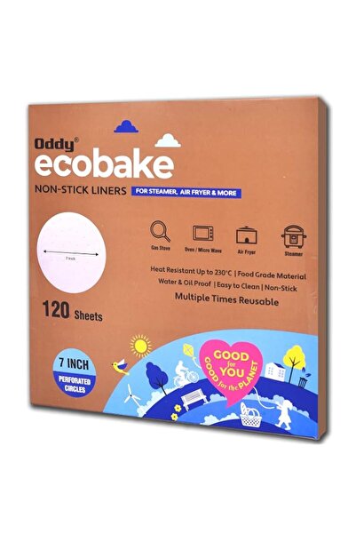Generic Oddy Uniwraps Ecobake Non-Stick Baking Paper for Steamer, Airfryer & ...