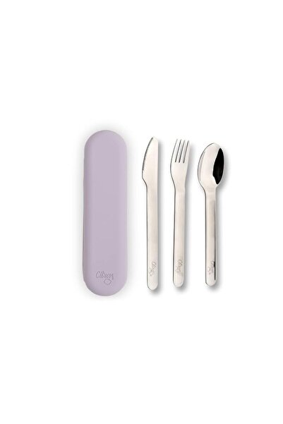 Generic Citron- Stainless Steel Cutlery Set | 3 pc Silverware Fork, Spoon and...