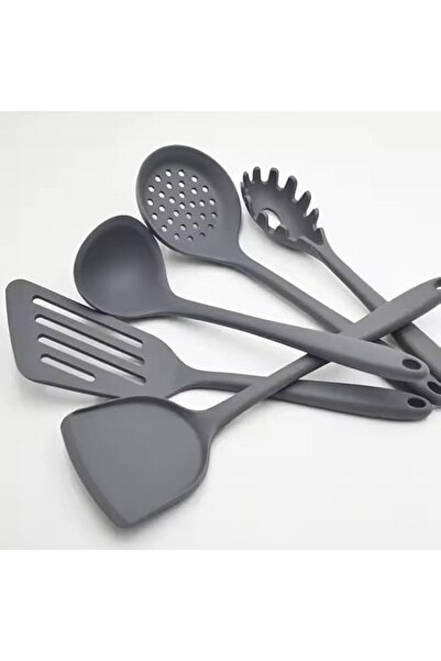 Generic Gray Utility Non-Stick Cookware Set High Temperature Rice Scoop, Home...