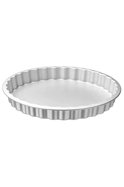 Generic IKEA Anodised Aluminium / Loose Bottom Pie Dish, Silver-Colour 31 cm/...