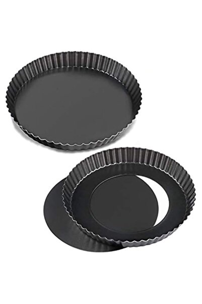 Generic 9 Inch Round Tart Pan,2Pack Pie Pan with Removable Bottom, Pie pans f...