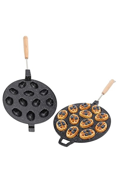 Generic Walnut Cookie Maker, 12 Holes Mould Electric Walnut Cake Maker, Alumi...