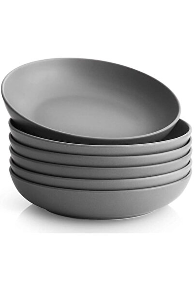 Generic Y YHY Pasta Bowls, 880ml/22cm Porcelain Salad/Soup Bowls, Large Servi...