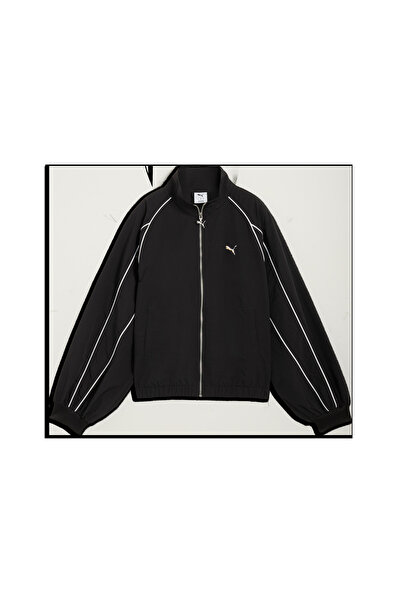 Puma T7 Balloon Sleeve Jacket WV Kadın Siyah Sweatshirt