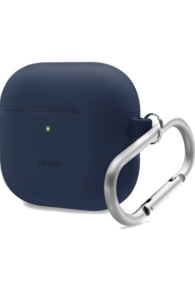 Elago Θήκη Apple AirPods 4th Gen - Silicone Hang Case Σιλικόνης - Jean Indigo