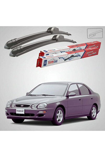 TEAMCAR Wipers Kia Mentor II FX Sedan 2001-2004 | Front Set Flat – TeamCar®