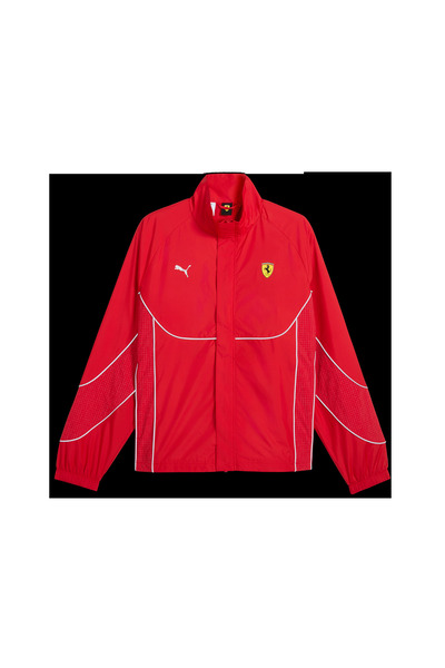 Puma Ferrari PUMATECH-X Jkt wn Erkek Kırmızı Sweatshirt