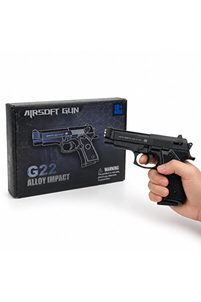 Gün مسدس حديد لعبة G22 | مع خرز BB