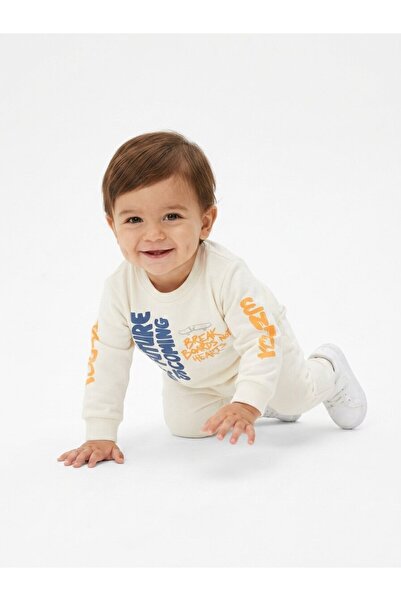 Kids Kingdom Organik Pamuk Erkek Bebek 2li Takım