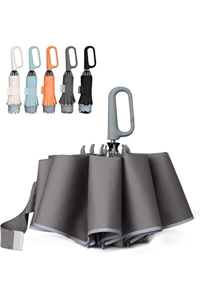 GENERAL Tomauto Inverted Umbrella with Grip Ring Handle, Windproof Umbrellas ...