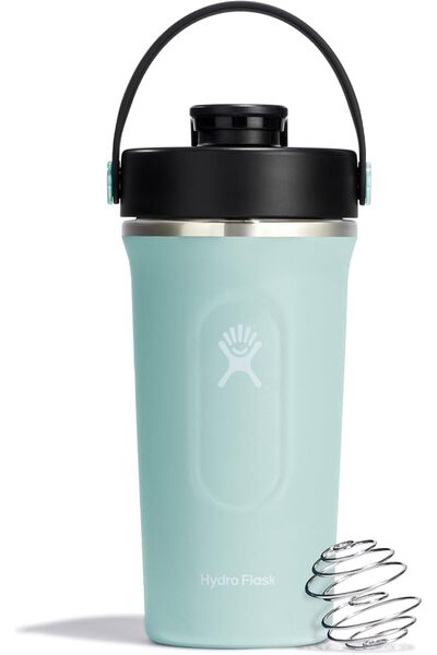 Hydro Flask هايدرو فلاسك زجاجة شيكر معزولة سعة 24 اونصة، لون ازرق نيلي