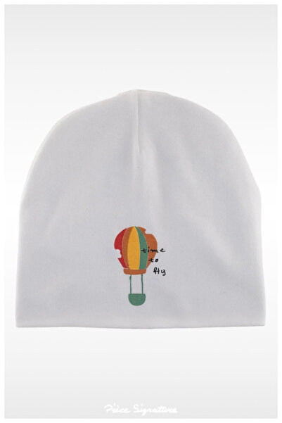 PIECE SIGNATURE 100% Cotton Children's Combed Cotton Beret (1-4 Years)