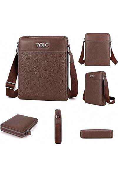 TERRION Brown Unisex Shoulder Bag, Stylish Crossbody Bag for Men and Women, A...