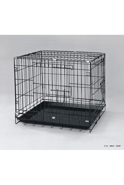 Dayang MYCESHOP Köpek Kafesi (231210) Siyah 61x44x50