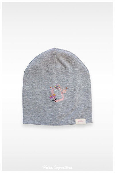 PIECE SIGNATURE 100% Cotton Double Layer Combed Cotton Beanie for Baby Girls ...